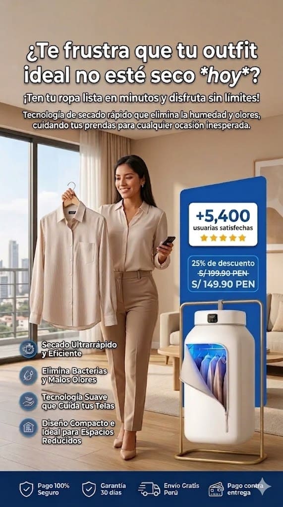 SECADOR INTELIGENTE UV